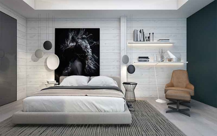 Bed Room Design &amp; Decorating Ideas –Interior Inspiration Photos