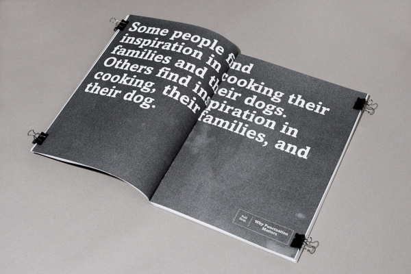 Full Stop. #editorial #typography