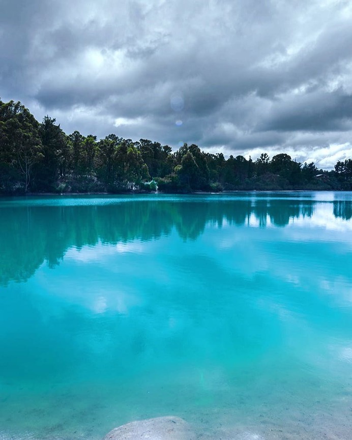 Balck diamond lake on a cloudy day. by @shutupandtakephotos