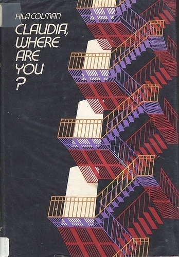 All sizes | claudia, where are you? | Flickr - Photo Sharing! #red #cream #orange #book #black #cover #purple #stairs