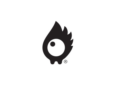 Bodacity — games and mobile social apps. #mark #logotype #apps #hair #eye #mobile #logo #face #social