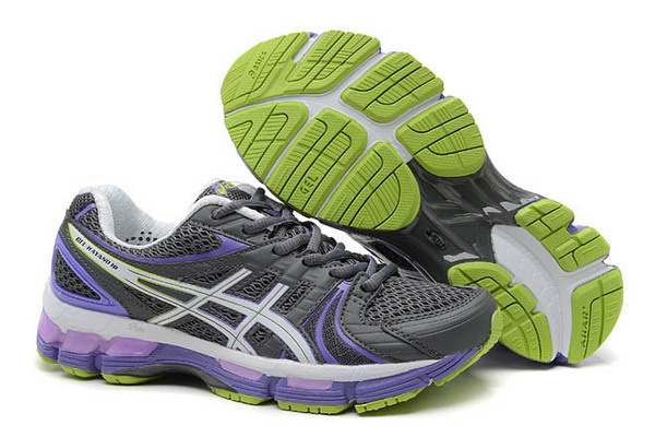 Womens Asics Gel Kayano 18 Black Purple Shoes #shoes