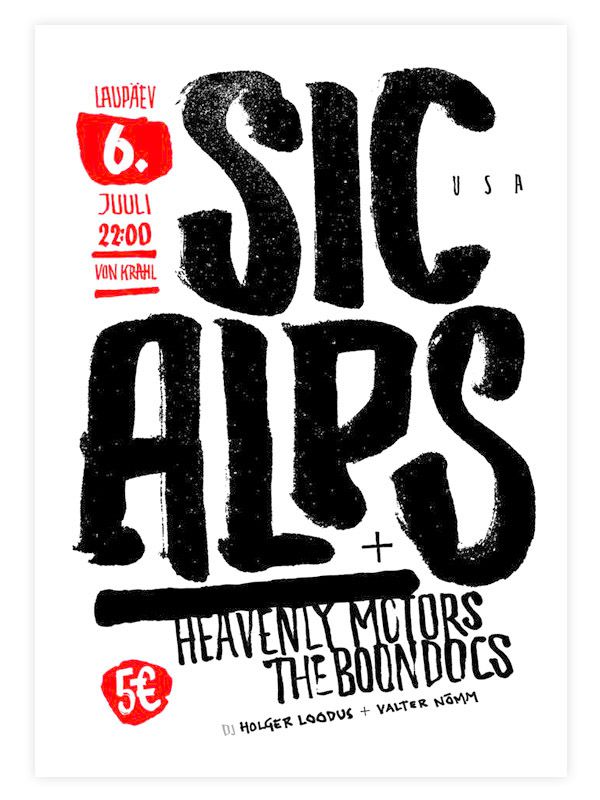 Sic Alps Poster