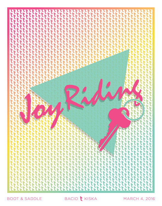 #Concert Poster, #Flyer, #Vector, #80s, #90s, #Neon, #Boot and Saddle, #Philadelphia