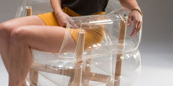 tehila guy anda inflatable armchair furniture bezalel academy of arts and design jerusalem #chair #guy #inflatable #tehila