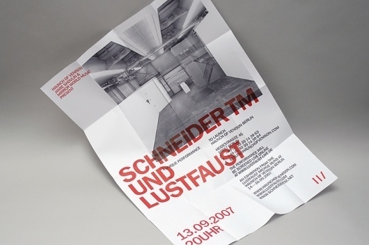 Spin — Haunch of Venison #layout #poster #typography