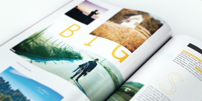 Surfing Magazine Editorial 2012 - Joy Stain #surf #surfing #print #spread #layout #editorial #magazine #typography