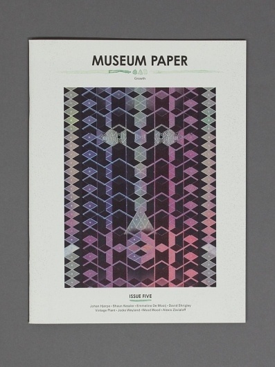 Museum Paper | Museum Studio – Art Direction & Graphic Design #print #zine #museum studio #museum paper