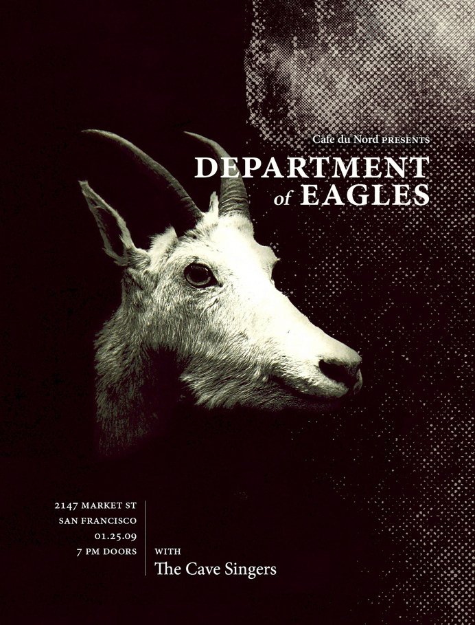 Department of Eagles Poster #dall #sheep #poster #typography
