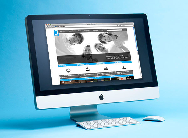 Adobe System Rebrand #computer #redesign #software #website #artcenter #justinchen #adobe