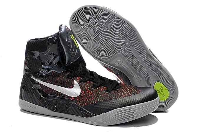 Nike Shoes Womens Zoom Kobe Ix 9 Black Boots Black Silver