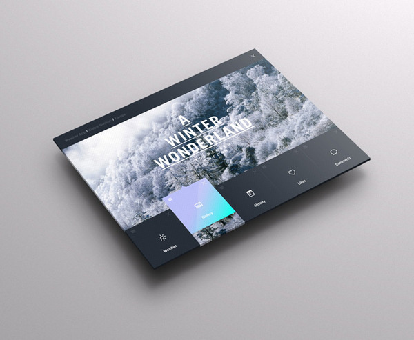 STUDIOJQ2013_DASHBOARD_WEATHER_Full #information #weather #ux #infographic #design #ui #type