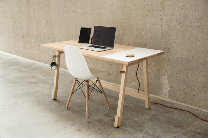 Desk01 by The Artifox #design #desk #minimal