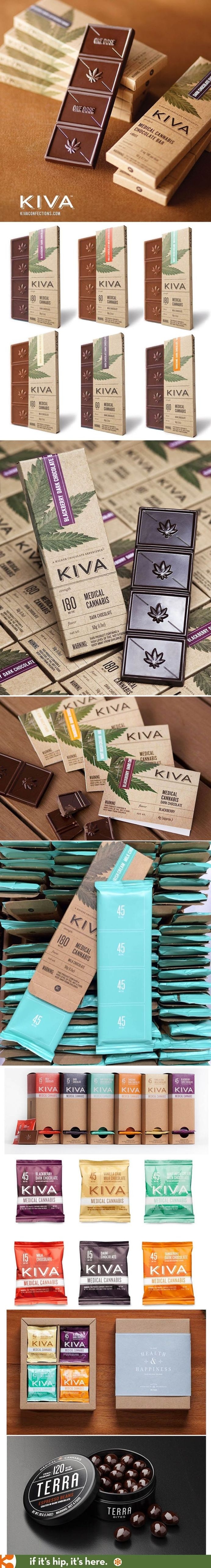 Kiva Confections #packaging #design #graphic