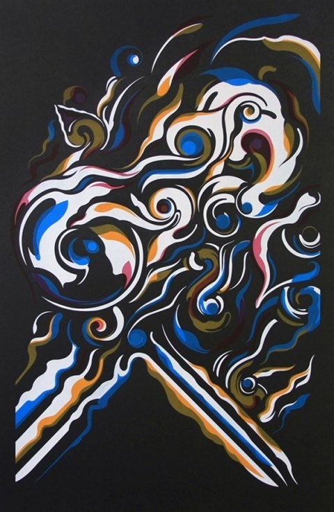 ROID MSK | PICDIT #graffiti #design #color #art #type