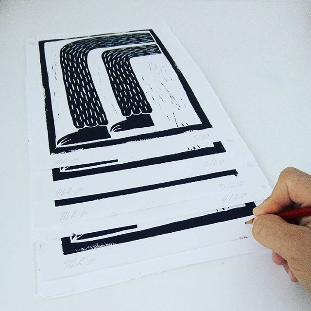 linocut print https://www.instagram.com/giuseppedicarlo83/