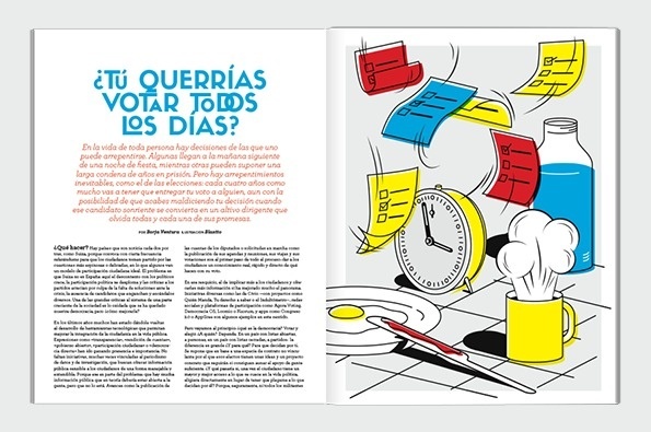 Lead #design #graphic #layout #magazine #typography