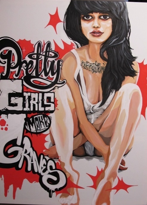 John Kaye #graffiti #illustration #girls