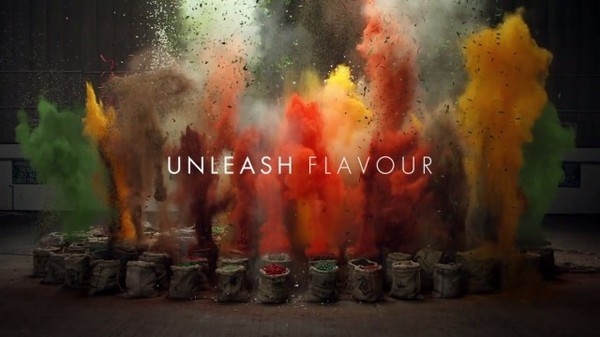The Sound of Taste - Amazing Idea For Commercial Advertising by Agency Grey London #motion #food #kitchen #explosions #graphics #photobook