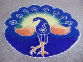 Simple Rangoli Design