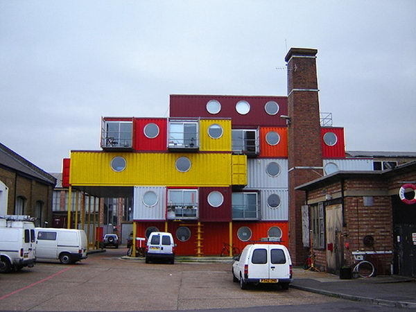 Container City (London, United Kingdom) #building #house #interesting