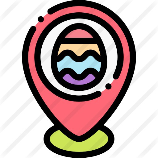 See more icon inspiration related to maps and location, cultures, easter egg, map pointer, map point, map location, placeholder, easter, pin, interface, signs and location on Flaticon.