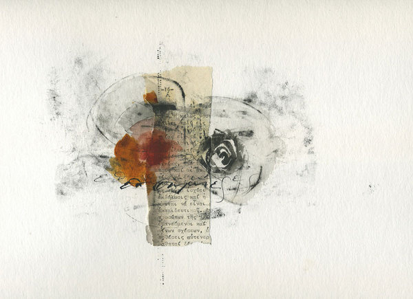 Christel Llop calligraphy www.mr cup.com #mixed #media #collage #graphic
