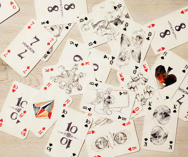 A Deck of Cards (different) | iGNANT.de #illustration #cards #mixed media #deck