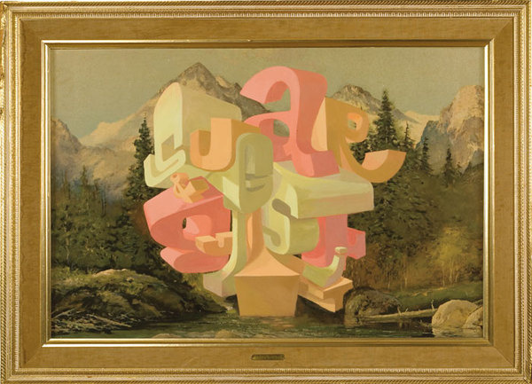 Wayne White : Word Paintings #wayne #white #painting #typography