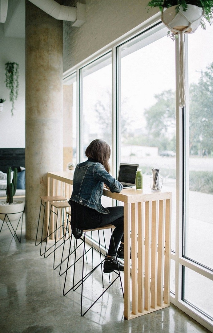 Commercial Interior Finish-Out in Austin, Juice Society by MF Architecture 6