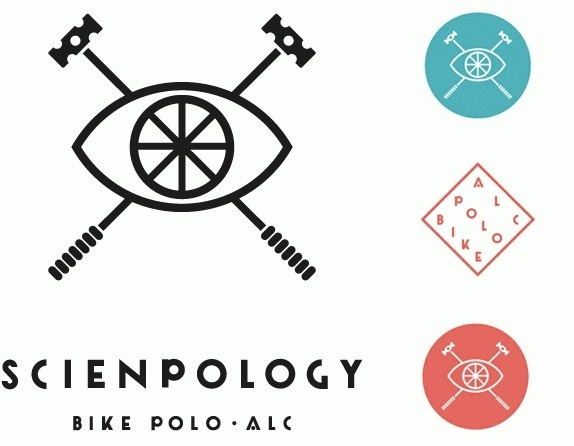 Friday Likes 09 - Brand New #bicycle #polo #wheel #eye #logo #monostroke