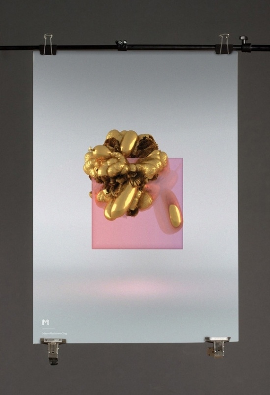 Gold vs Pink: Limited edition print primary image #baloon