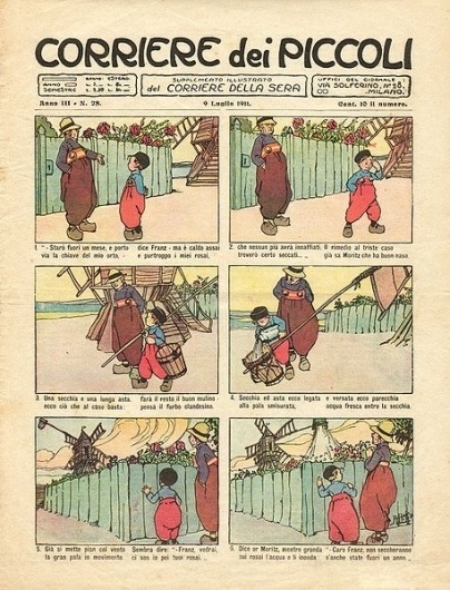 457px-Corrierino-dei-piccoli.jpg 457×599 pixels #retro #books #publishing #illustration #vintage #kids #magazine
