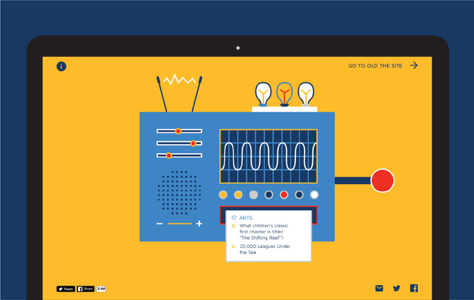 Random Trivia Generator Holding Page
