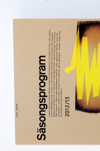Kungl. Operan : feldeus #print #oprea #brochure