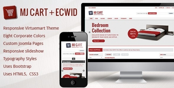 Mj Cart - Responsive Virtuemart Template #virtuemart #site #responsive #clean #theme #ecommerce #furniture #store #mobile #for #android #template #joomla