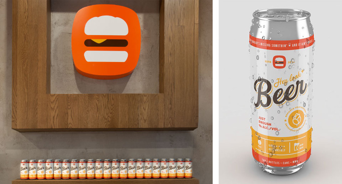 Fame, fame retail, retail, design, space, bright, bold, color, interior, Burger
