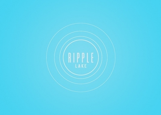 Branding 10,000 Lakes #lake #logo #typography