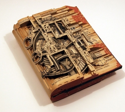 dettmer_01.jpg 1003×900 pixels #unreadble #sculpture #book