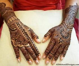 Easy Arabic Mehendi Design