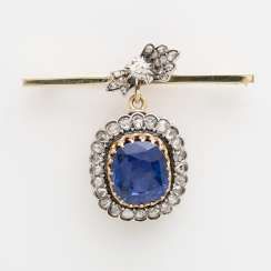 Needle supporter, 1 high-fine sapphire