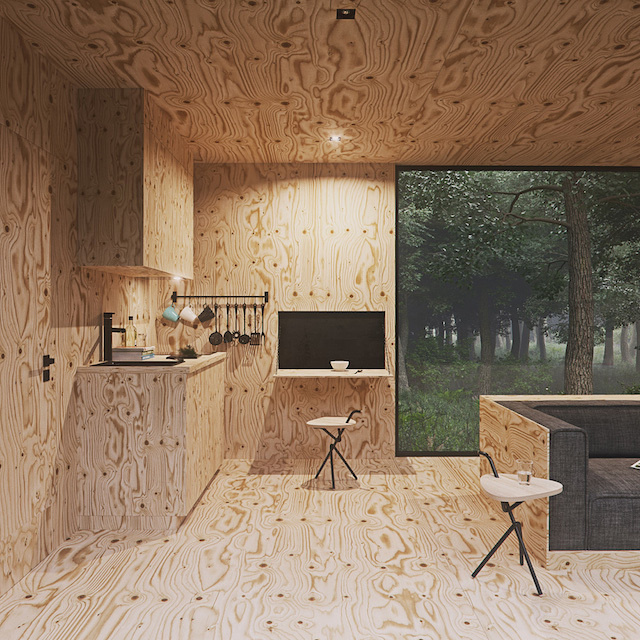 forest, cabin