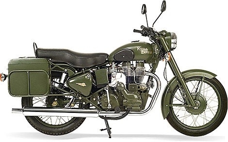 Royal Enfield Military 500 motorcycle - Boing Boing #army #enfield #royal #military #vintage #motorcycle #green