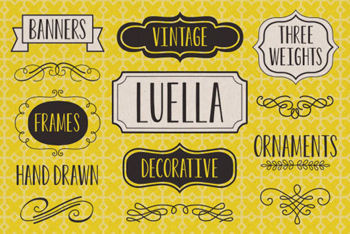luella typeface by youworkforthem #drawn #lettering #hand #typography