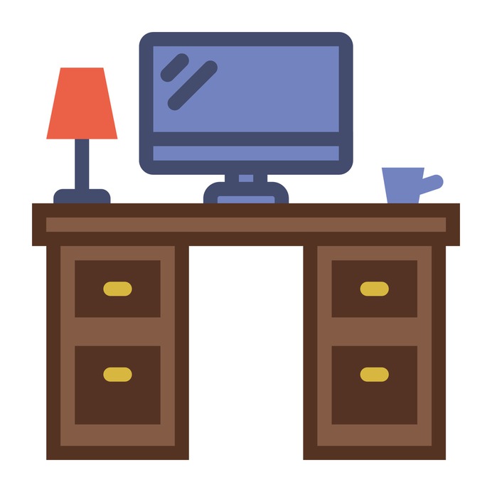 See more icon inspiration related to desk, chair, studio, furniture, table, office and furniture and household on Flaticon.