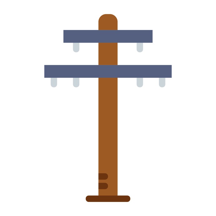 See more icon inspiration related to tower, electricity, energy, power line, electric tower, industry, architecture and city and electronics on Flaticon.