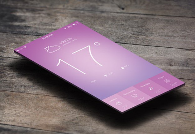 Ios7 weather clean and modern app Free Psd. See more inspiration related to Design, Iphone, Apple, Modern, App, Clean, Weather, Apps, Ios, Horizontal, Ios 7 and Ios7 on Freepik.