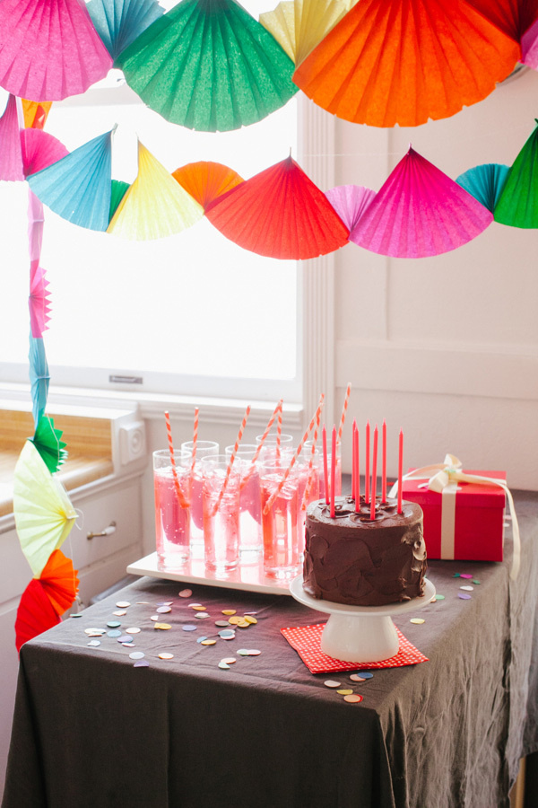 Rainbow Party | Oh Happy Day! #paper #birthday #colour #decoration #party