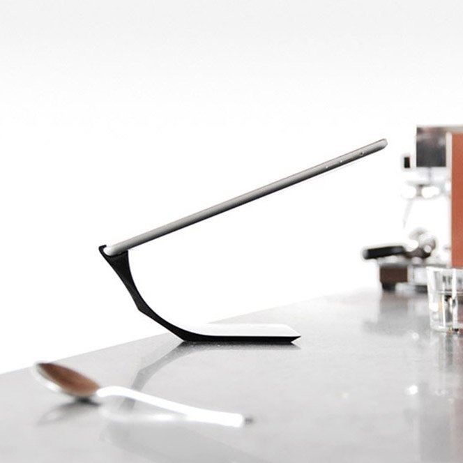 This tablet stand gives you 6 positions and 3 viewings angles. #modern #design #tablet #product #industrial #standstand #style