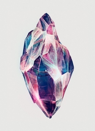 Floating crystal shard #fantasy #crystal #shard #illustration #magic